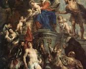 彼得 保罗 鲁本斯 : Madonna Enthroned with Child and Saints